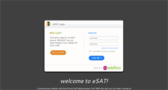 Desktop Screenshot of esat.myteleflora.com